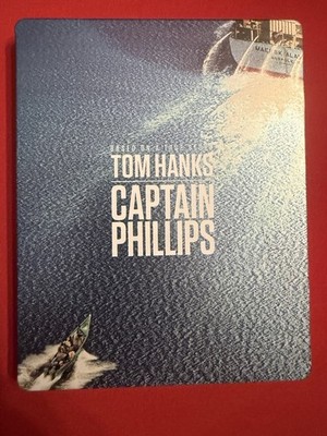 Captain Phillips (2013) Blu-ray Steelbook Mint