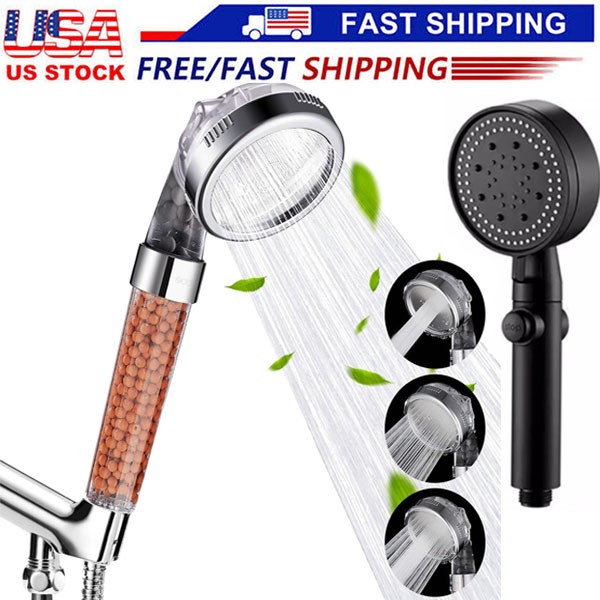With Handheld,3 Spray Modes High Pressure Water Saving Soft