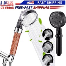 Filtered Shower Head with Handheld,3 Spray Modes High Pressure Water Saving Soft