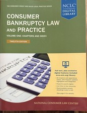 Consumer Bankruptcy Law and Practice 12th edition