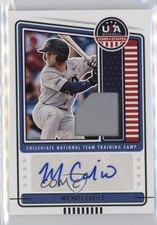 2023 Panini USA Baseball Stars & Stripes Materials Michael Carico Auto 4z8