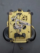 Vintage Brass Clock Movement Gears For Parts Or Repair (Steam Punk)