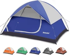 Camping Tent Waterproof 4 Person Tents for Camping Lightweight Easy Setup