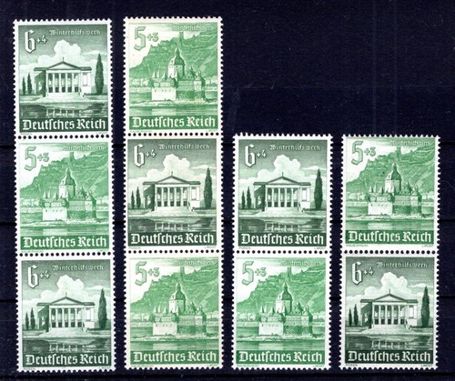 DR-ZusDr. S258/61 All Luxury Combinations ** MNH Postfrisch 16EUR (76851