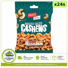 Jack's Roasted Salted Cashews 24 x 45g | Bulk Wholesale Cashews