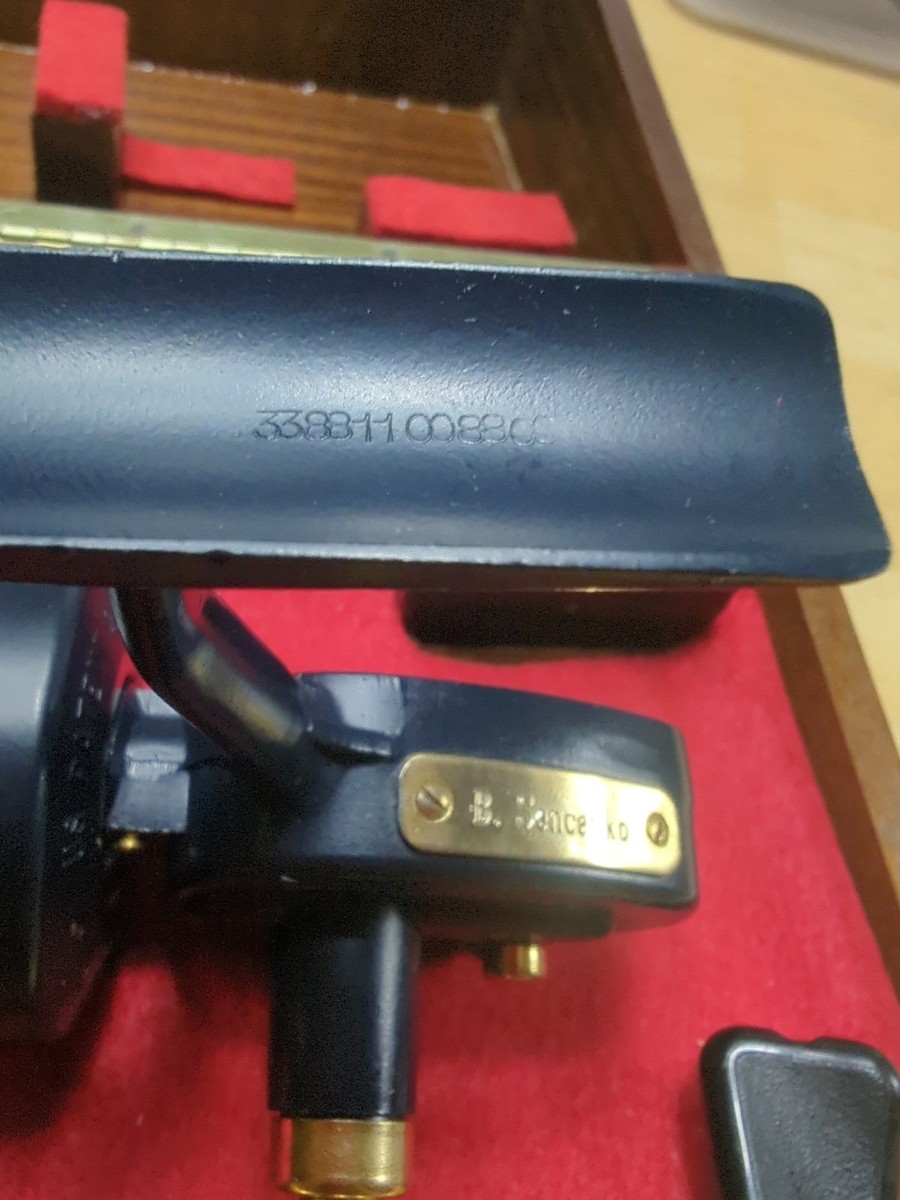 Super Rare Vintage Garcia Mitchell 408 DL. Wood Box Spool Read