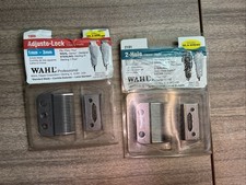 Wahl Professional 3 Hole Standard Clipper Adjusto Lock Lot Of 4 Used Blades