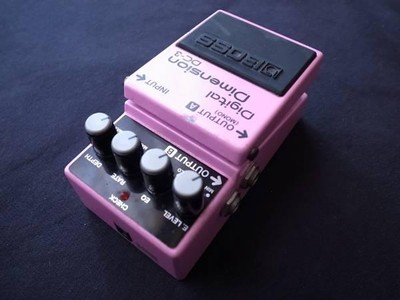 Boss DC-3 Digital Dimension Guitars Effect Pedal Tested Used