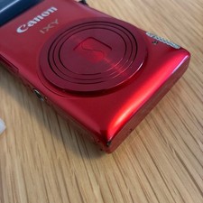 Canon IXY 410F PowerShot ELPH 300 HS Red Digital Camera 12.1MP 5x Zoom Exc  