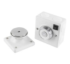 Geofire Conquest 24V Electromagnetic Fire Door Holder - Surface Mounted (3-59-03