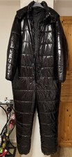    Glanznylon Overall Lacknylon 4XL schwarz S...