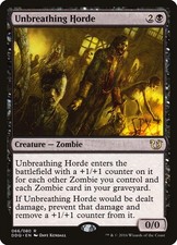Unbreathing Horde [Duel Decks: Blessed vs. Cursed] Moderately Played