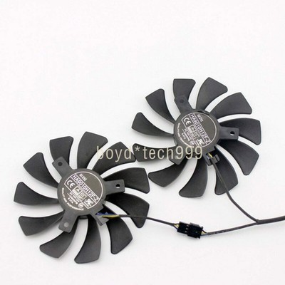 Graphics Card Dual Fan For   HA9010H12F-Z GTX 1050 1060 1063 Hurricane 6G GDDR #