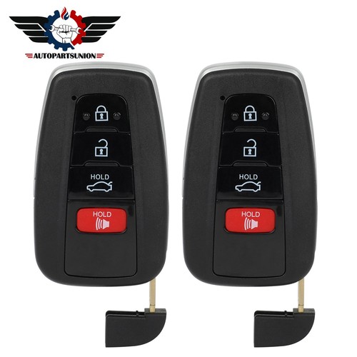 2X Fits 2018-2020 Toyota Avalon Keyless Entry Remote Control Key Fob HYQ14FBC