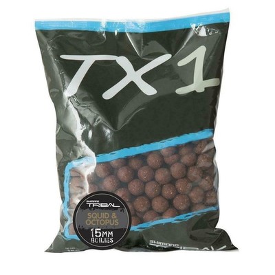 Shimano TX1 Squid & Octopus Boilie 15mm 5Kg Boilies Fisch Karpfenköder