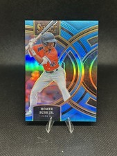 2024 SELECT BASEBALL PREMIER LIGHT BLUE PRIZM #21 HOMER BUSH JR. TAMPA 142/199