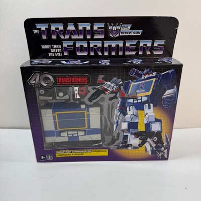 Transformers REISSUE 40th Anniversary G1 SOUNDWAVE