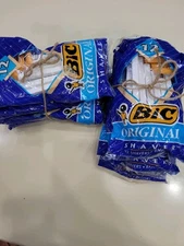 8 Packs BIC Razors Single Blade 12 Count Normal Skin