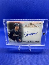 2013 Topps Tribute - Autograph Giancarlo Stanton #TA-GS /99 (AU)