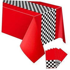 Sheets Car Birthday Party Supplies Racing Party Decorations Road Tablecloth 6