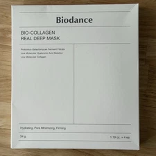 BIODANCE Bio-Collagen Real Deep Mask 4 Pack K-Beauty Hydrating Firming NEW