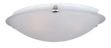 Maxim 2680 Nickel Malaga 12"W 2-Light Ceiling Light