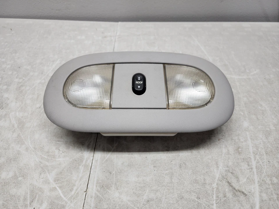 Ford F150 2004-2008 techo corredizo interruptor mapas luces gris 04 05 06 07 08 F-150 OEM Foto 2 de 4