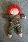 Vintage Little People Pals Cabbage Patch Kid XAVIER ROBERTS Doll Red Head #37