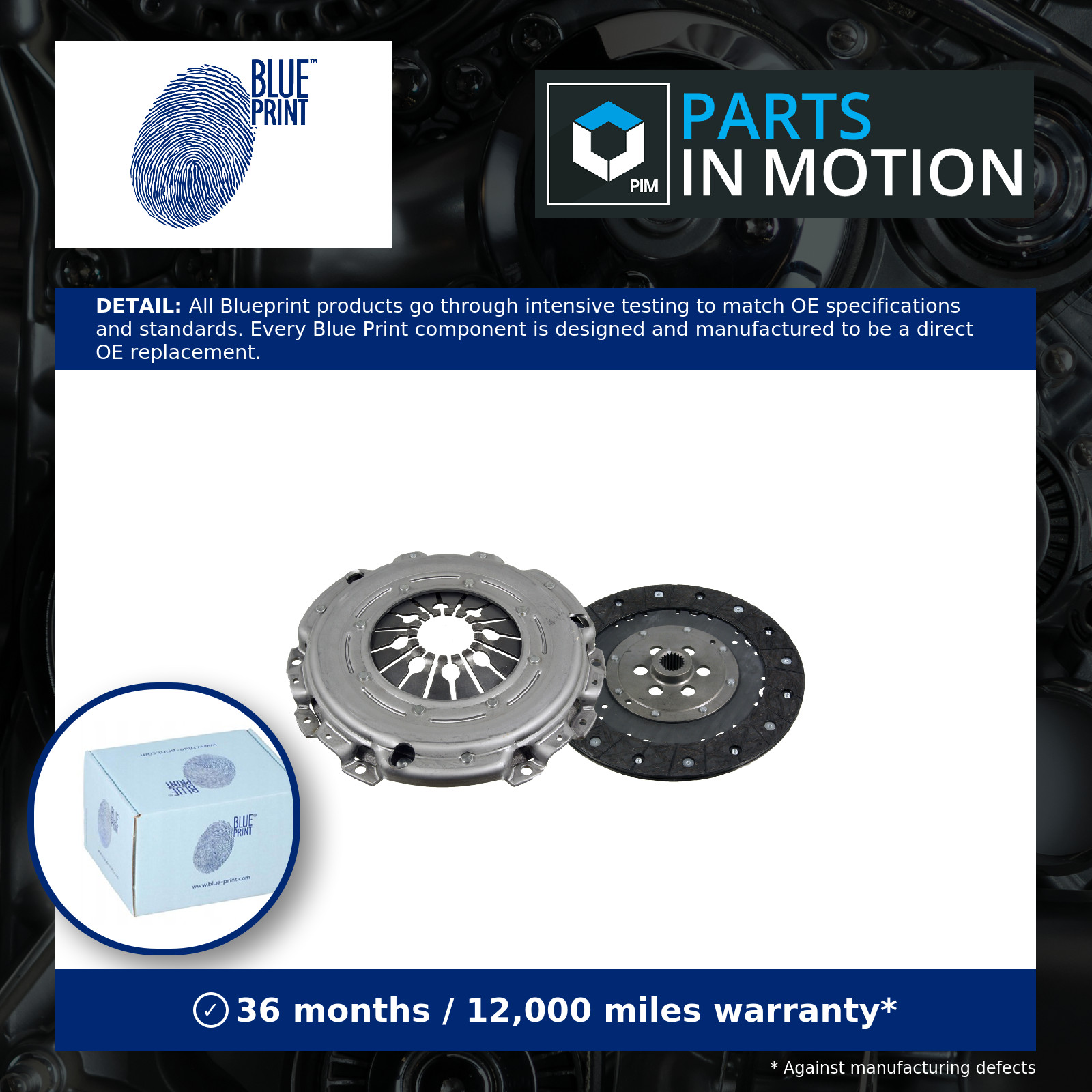 Blue Print Clutch Kit - ADW193042 - Image 7