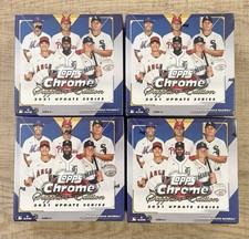 2021 Topps Chrome Sapphire Edition MLB Update Series Hobby Box SEALED (1 box)