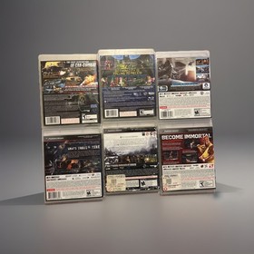 PlayStation 3 Video Game Lot - 6 Total Games All Tested And Working - Ships Fast