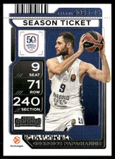 GEORGIOS PAPAGIANNIS 2025-26 Panini Contenders EuroLeague Season Ticket #16