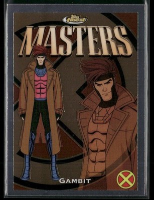 GAMBIT MASTERS #32 2025 Topps Finest Marvel X-Men '97 Collectible Card