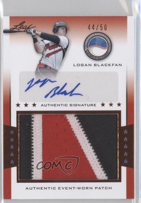 2013 Leaf Power Showcase Jersey Bronze 44/50 Logan Blackfan Patch Auto 0a1
