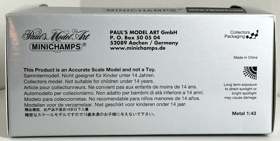 Minichamps 1:43 - 2001 Lancia Nea Concept - 433125100 - Image 4 of 4