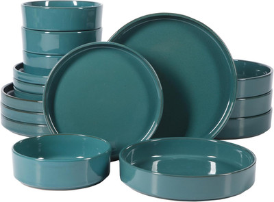 - Two Time Oprah'S Favorite Things Winner - Santorini Mist Double Bowl Terracott