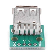 10Pcs USB Breakout Board Type A Female 2.54mm 4 Pins...