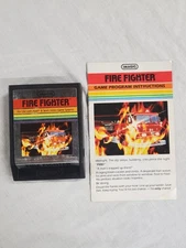 Fire Fighter (Atari 2600, 1982) Imagic Cartridge And Manual Cleaned Tested