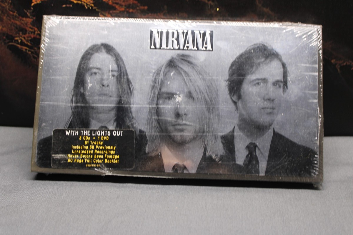 NIRVANA ニルヴァーナ WITH THE LIGHT OUT CD DVD NIRVANA - WITH THE LIGHTS OUT - (3) CDS / (1) DVD - (B5) | eBay