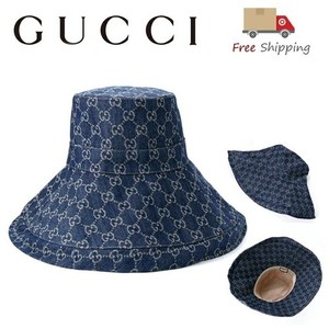 最終GUCCI /デニム /バケットハット/ Lサイズ/ユニセックス Gucci Denim Hat | eBay