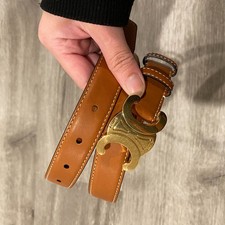 Authentic Celine Medium Triomphe Belt Size 85cm