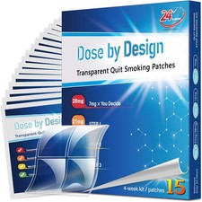 Nicotine Patches - Transdermal System Transparent Patch - Smoking or Vaping Quit
