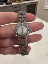 Raymond Weil Parsifal Ladies Diamond Watch MOP Dial Swiss Made Stainless Steel