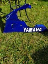 YAMAHA YZF-R1 YZF1000 4XV 98/99 - LEFT FAIRING BELLY PAN BODY PANEL OEM