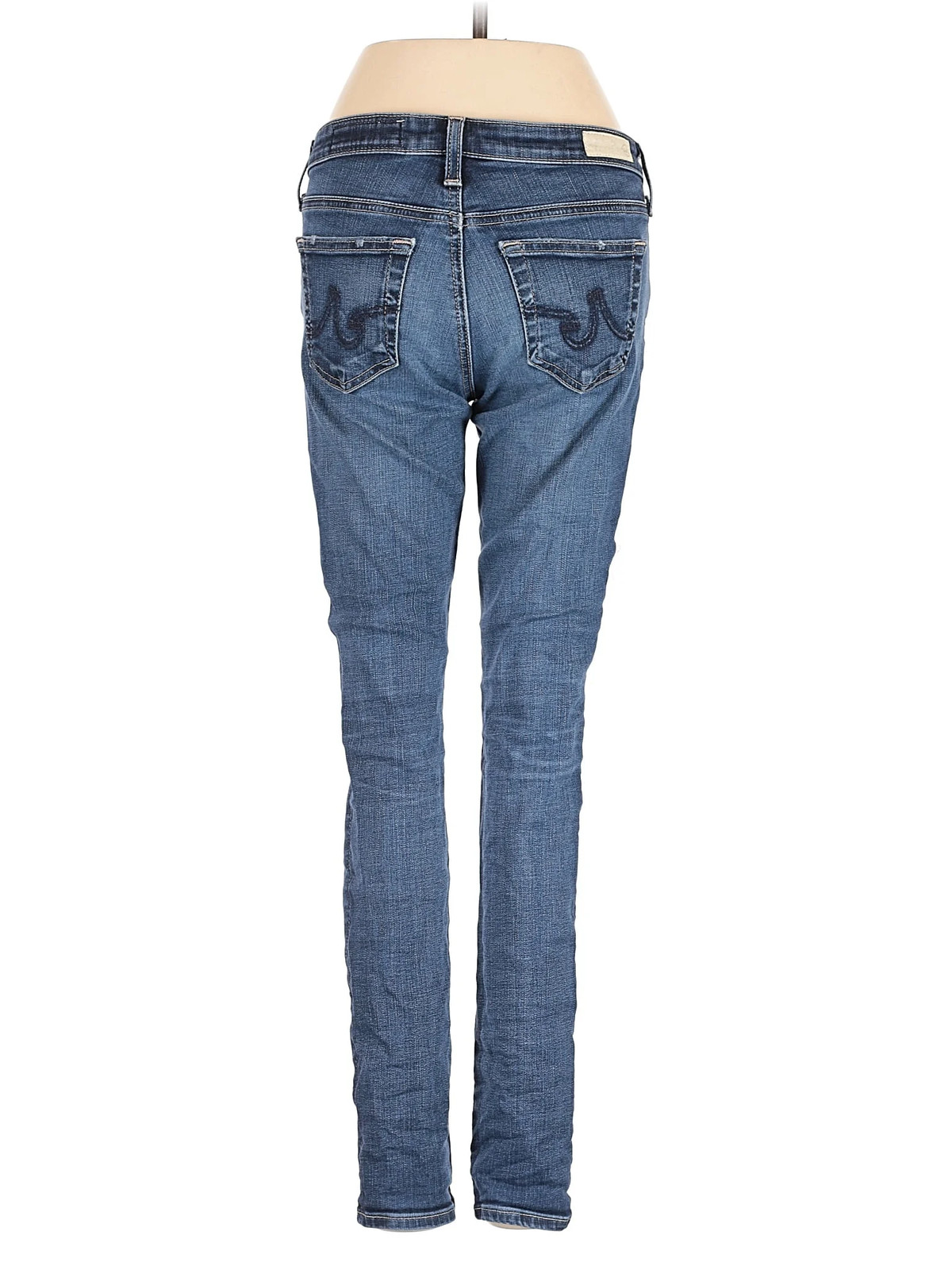 Adriano Goldschmied Women Blue Jeans 25W thumbnail 2