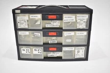 Dental Lab Burs LARGE Assortment with Storage Case Great for Dentist & Hobbyists