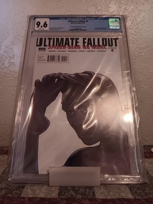 Ultimate Fallout #4 CGC 9.6 WP Pichelli Variant 2nd Print 1st Miles Morales Key