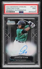 2022 Bowman Sterling Prospect Auto Jonatan Clase #PA-JCE PSA 9 MINT Auto 09a9