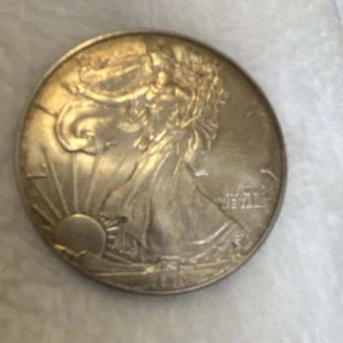 U.S. Mint American Eagle 1 oz 0.999 Fine Silver Bullion Coin Uncertified