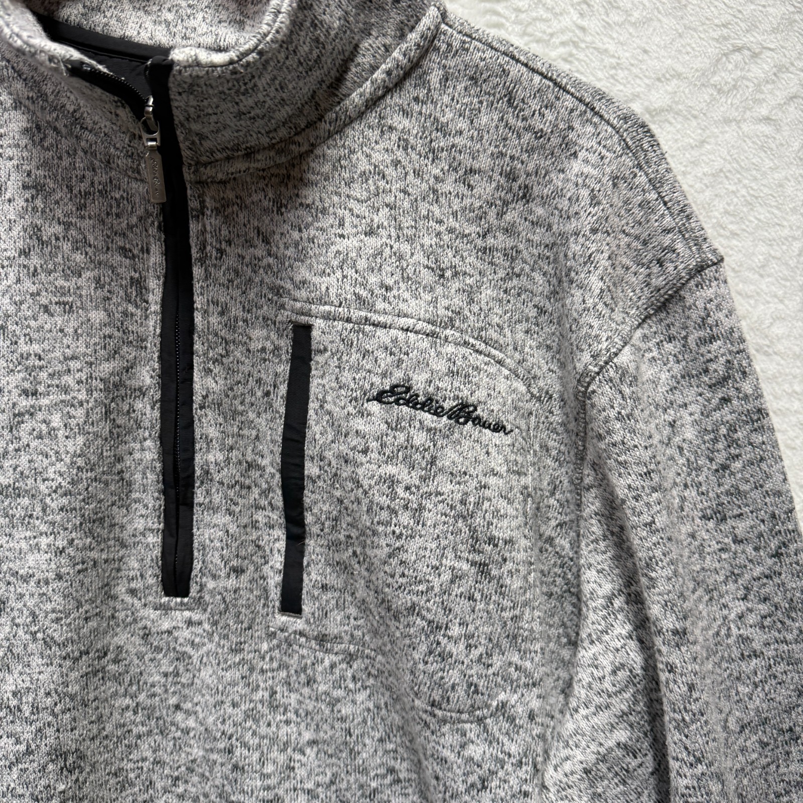 Eddie Bauer 1/2 Zip Convector Pullover Fleece Men… - image 2